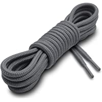Miscly Cordones Redondos [3 Pares] Para Zapatos- Zapatillas de Deporte y Botas - Diámetro 4 mm